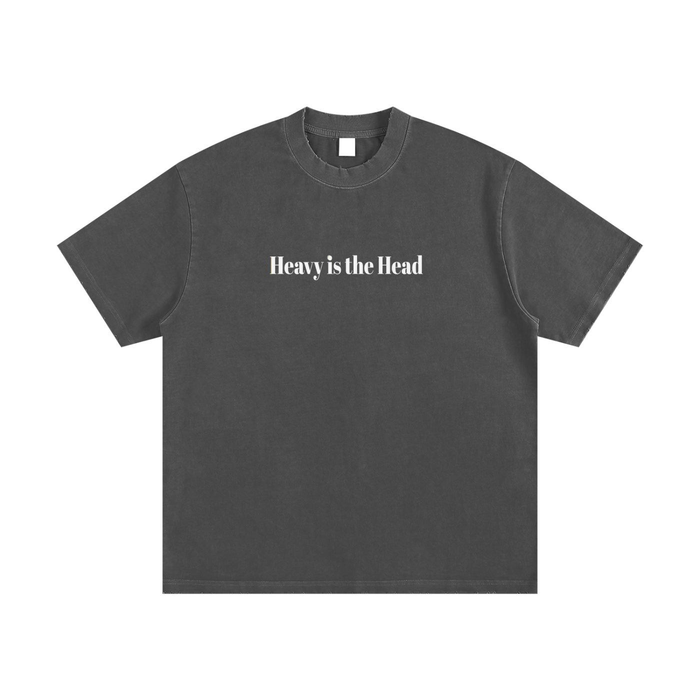 Front view of BORNGOATD HITH Reach for the Crown Tee