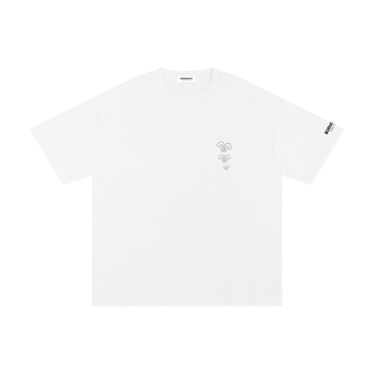 BORNGOATD Stacked Logo Everyday Tee
