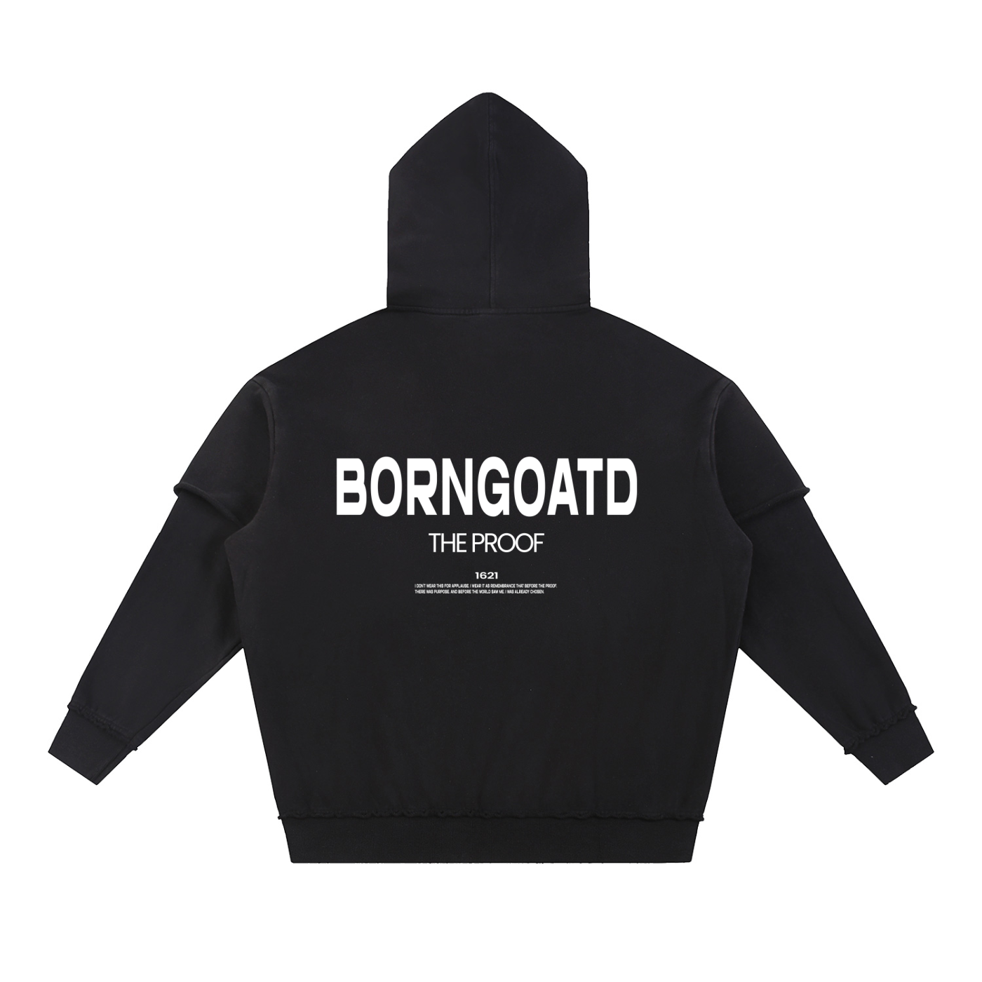 The Proof — Snow Washed Double Layered Hoodie