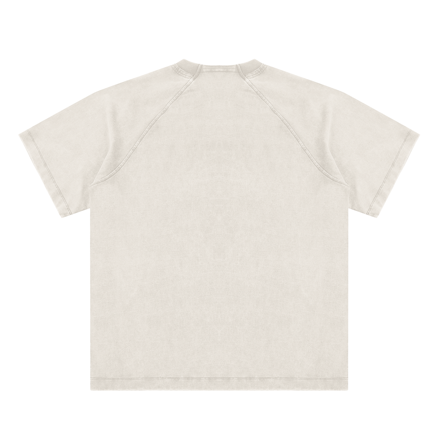 BORNGOATD Vintage Washed Raglan Tee
