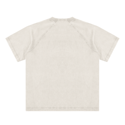 BORNGOATD Vintage Washed Raglan Tee
