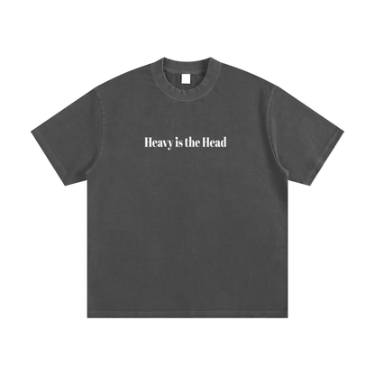 Front view of BORNGOATD HITH Reach for the Crown Tee 