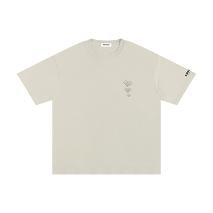 BORNGOATD Stacked Logo Everyday Tee