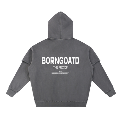 The Proof — Snow Washed Double Layered Hoodie