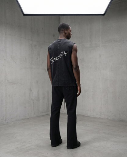 BORNGOATD Reverse Washed Tank Top