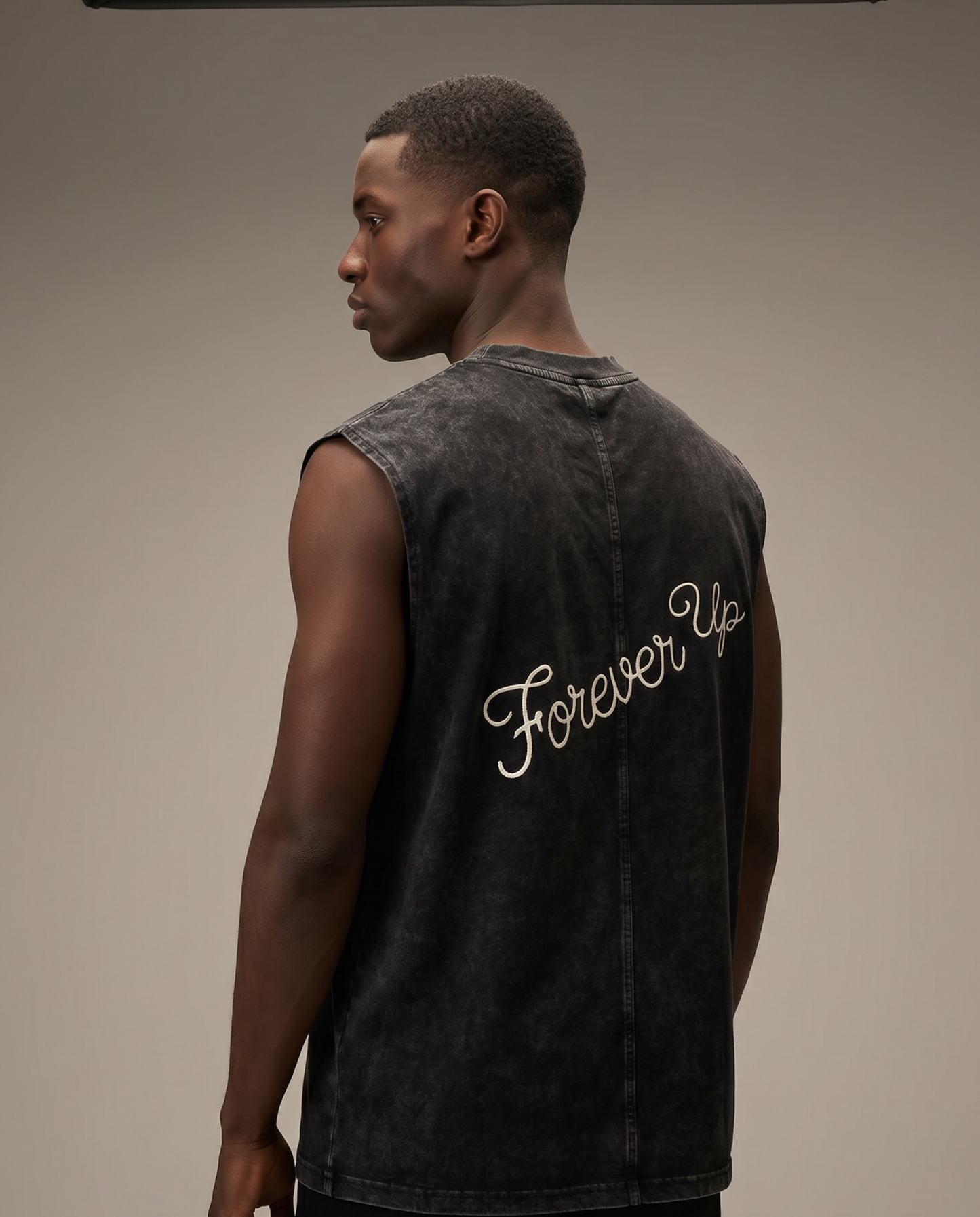 BORNGOATD Reverse Washed Tank Top