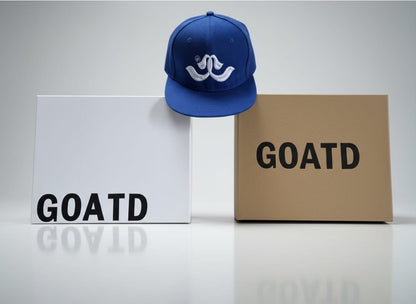BORNGATD Double G Snapback with embroidered logo