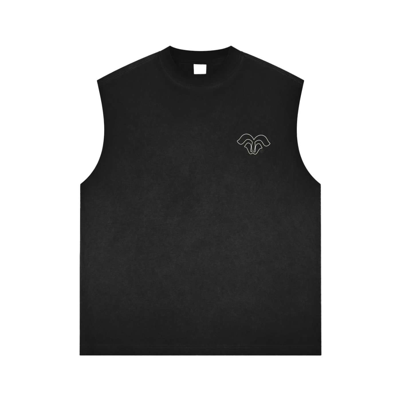 BORNGOATD Reverse Washed Tank Top