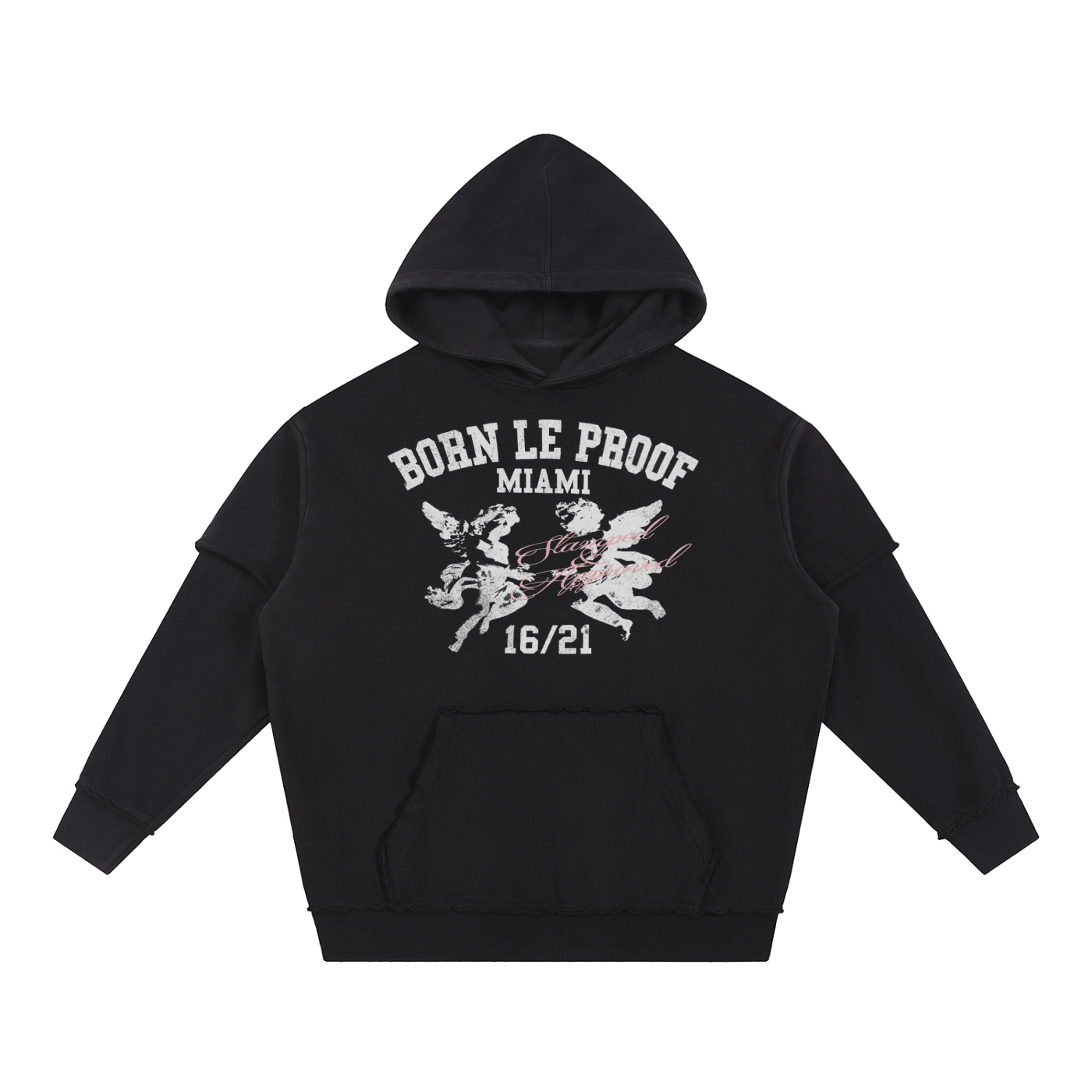 The Proof — Snow Washed Double Layered Hoodie
