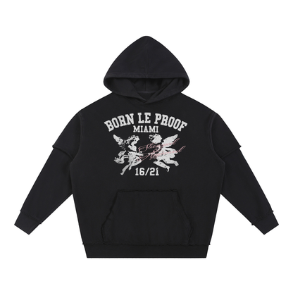 The Proof — Snow Washed Double Layered Hoodie
