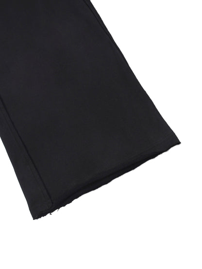 Snow Washed Raw Edge Sweatpants